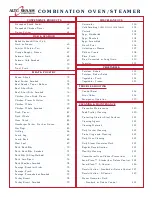 Предварительный просмотр 3 страницы Alto-Shaam COMBITHERM 1020 Operation Manual