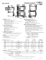 Предварительный просмотр 2 страницы Alto-Shaam Combitherm 7.14ES Series Specification Sheet