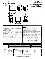 Предварительный просмотр 10 страницы Alto-Shaam Combitherm CT EXPRESS 4-10ESi Installation Manual