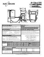 Предварительный просмотр 11 страницы Alto-Shaam Combitherm CT EXPRESS 4-10ESi Installation Manual