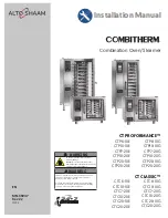 Preview for 1 page of Alto-Shaam COMBITHERM CT PROFORMANCCTP10-10E Installation Manual