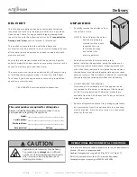 Preview for 3 page of Alto-Shaam COMBITHERM CT PROFORMANCCTP10-10E Installation Manual