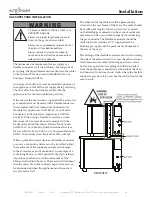 Preview for 33 page of Alto-Shaam COMBITHERM CT PROFORMANCCTP10-10E Installation Manual