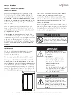 Preview for 34 page of Alto-Shaam COMBITHERM CT PROFORMANCCTP10-10E Installation Manual