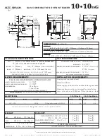Предварительный просмотр 2 страницы Alto-Shaam COMBITOUCH SERIES 10 10ESG Specifications