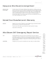 Предварительный просмотр 3 страницы Alto-Shaam Converge CMC-H2H Operator'S Manual