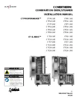 Предварительный просмотр 1 страницы Alto-Shaam CT CLASSIC CTC10-10E Installation Manual