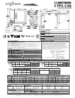 Предварительный просмотр 14 страницы Alto-Shaam CT CLASSIC CTC10-10E Installation Manual