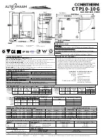 Предварительный просмотр 16 страницы Alto-Shaam CT CLASSIC CTC10-10E Installation Manual