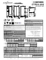 Предварительный просмотр 18 страницы Alto-Shaam CT CLASSIC CTC10-10E Installation Manual