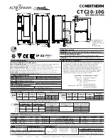 Предварительный просмотр 19 страницы Alto-Shaam CT CLASSIC CTC10-10E Installation Manual