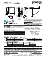 Предварительный просмотр 21 страницы Alto-Shaam CT CLASSIC CTC10-10E Installation Manual