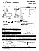 Предварительный просмотр 26 страницы Alto-Shaam CT CLASSIC CTC10-10E Installation Manual