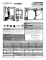 Предварительный просмотр 28 страницы Alto-Shaam CT CLASSIC CTC10-10E Installation Manual