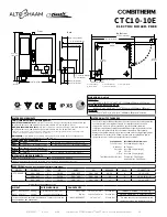 Предварительный просмотр 29 страницы Alto-Shaam CT CLASSIC CTC10-10E Installation Manual