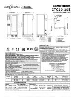 Предварительный просмотр 31 страницы Alto-Shaam CT CLASSIC CTC10-10E Installation Manual