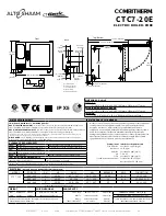 Предварительный просмотр 33 страницы Alto-Shaam CT CLASSIC CTC10-10E Installation Manual