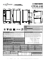 Предварительный просмотр 36 страницы Alto-Shaam CT CLASSIC CTC10-10E Installation Manual