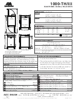 Предварительный просмотр 2 страницы Alto-Shaam Halo Heat 1000-TH/III Specification Sheet