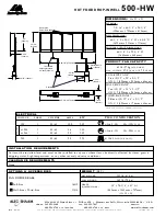 Preview for 2 page of Alto-Shaam Halo Heat 500-HW Series Specification Sheet