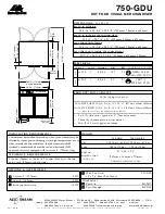 Preview for 2 page of Alto-Shaam HALO HEAT 750-GDU Specification Sheet