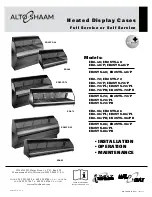 Alto-Shaam HALO HEAT ED2-48 Installation, Operation And Maintenance Manual предпросмотр