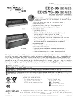 Preview for 1 page of Alto-Shaam HALO HEAT ED2-96 Specification Sheet