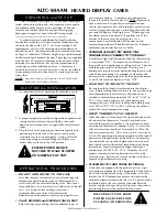 Предварительный просмотр 2 страницы Alto-Shaam Halo Heat HN-48 Operation And Care Manual