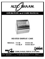 Предварительный просмотр 1 страницы Alto-Shaam HALO-HEAT TY-48 Operation And Care Manual