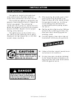 Preview for 4 page of Alto-Shaam HFM-30 Installation Operation & Maintenance