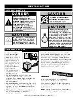 Preview for 5 page of Alto-Shaam HFT2-300 Installation And Operation Manual