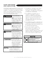 Preview for 3 page of Alto-Shaam ITM-48 Installation Operation & Maintenance