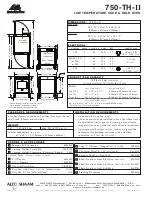 Предварительный просмотр 2 страницы Alto-Shaam Low Temperature Cook & Hold Oven 750-TH-II Specification Sheet