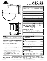 Предварительный просмотр 2 страницы Alto-Shaam PLATINUM ASC-2E Specifications