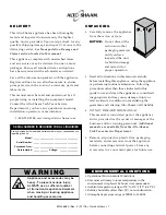 Preview for 3 page of Alto-Shaam Quickchiller QC2-100 Manual