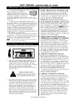 Preview for 2 page of Alto-Shaam TY-96 Operation And Care Manual