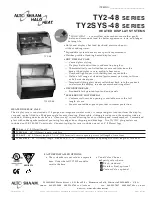 Alto-Shaam TY2-48 Specifications preview