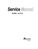 Предварительный просмотр 1 страницы Alto ALTO-Q Service Manual