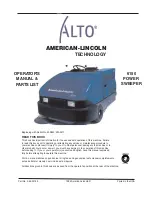 Alto American-Lincoln 6150 Operator'S Manual & Parts List preview