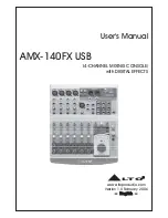 Alto AMX-140FX User Manual предпросмотр