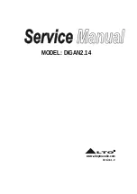 Alto DIGAN2.14 Service Manual предпросмотр