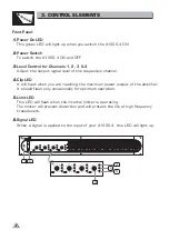 Предварительный просмотр 6 страницы Alto DRAGONFLY A1000.4 Owner'S Manual