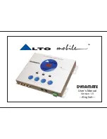 Alto DYNAMATE User Manual предпросмотр