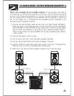 Preview for 6 page of Alto ELVIS 15A MKII Owner'S Manual