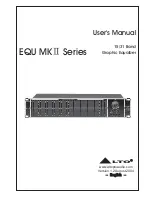 Alto EQU MK Series User Manual предпросмотр