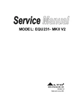 Alto EQU231- MKII V2 Service Manual предпросмотр