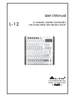 Alto L-12 User Manual preview