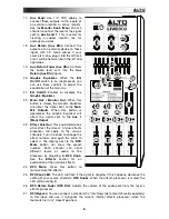 Preview for 5 page of Alto Live 802 User Manual