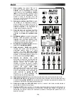 Preview for 10 page of Alto Live 802 User Manual