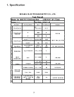 Предварительный просмотр 3 страницы Alto MACRO1400 Service Manual